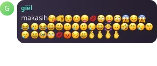 😘 emoji Bolot ajaib. pack by @QuotLyBot Telegram sticker 23 of 49