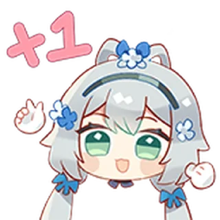 Sticker from 洛天依十周年
