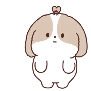 💬 emoji 아기시츄 아츄 By @KakaoEmoticon Telegram sticker 4 of 24