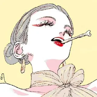 😏 emoji Ikumi Fukuda Emma @Hanim1O Telegram sticker 5 of 99