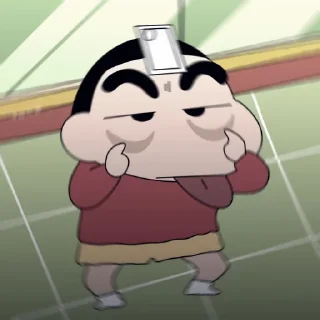 🧀 emoji shin Chan:> - @exrikaa Telegram sticker 21 of 27