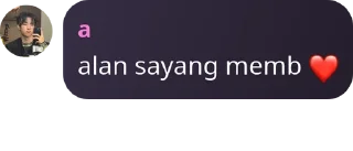 ❤️ emoji fans setia alan 🤩 pack by @QuotLyBot Telegram sticker 3 of 30