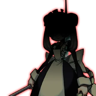 ❓ emoji Marie Korbel Telegram sticker 9 of 12