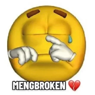 💔 emoji meng Telegram sticker 1 of 66
