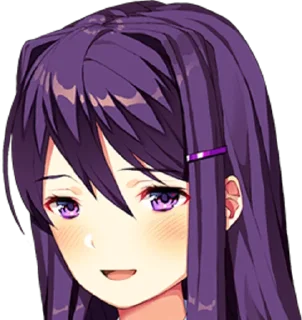 Sticker from Doki Doki Literature Club