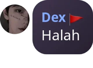 😏 emoji dex said Telegram sticker 13 of 15