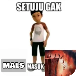 Sticker from game haram