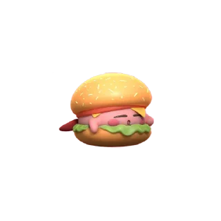 🍔 emoji <𝐒𝐚𝐭𝐮𝐫𝐧𝐳𝐳 𝐊𝐢𝐫𝐛𝐲🩷@Saturnnnotfound> Telegram sticker 9 of 34