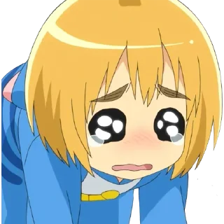 😥 emoji AOT Junior High - @Otakuzdream Telegram sticker 17 of 54
