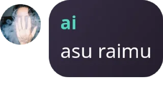 Sticker from ai punya