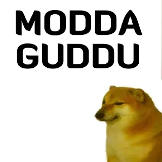 Sticker from CHEEMS TELUGU