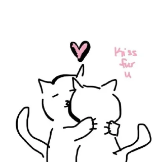 😽 emoji love uu Telegram sticker 16 of 16