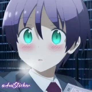 Sticker from Nasa Yuzaki | @AniSticker0
