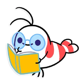 📚 emoji Shy Shrimp Telegram sticker 11 of 74