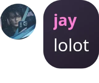 Sticker from jay's