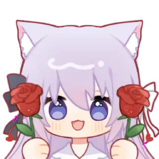 🌹 emoji 绫月乃萝Vol.1(@rengeSticker) Telegram sticker 20 of 119