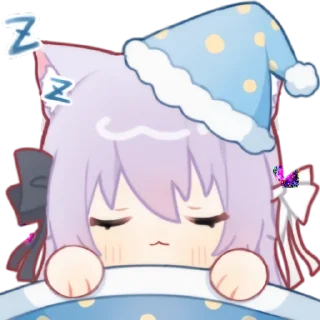 😴 emoji 绫月乃萝Vol.1(@rengeSticker) Telegram sticker 15 of 119