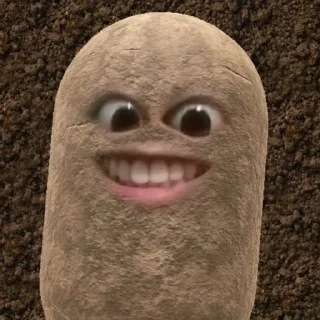 🥔 emoji kentang is potato Telegram sticker 22 of 39