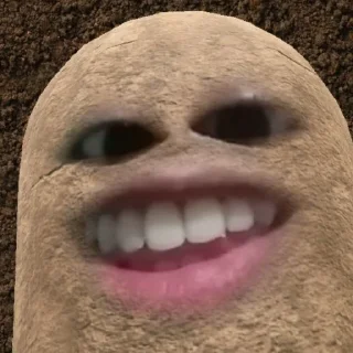 🥔 emoji kentang is potato Telegram sticker 15 of 39