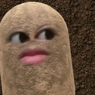 🥔 emoji kentang is potato Telegram sticker 17 of 39
