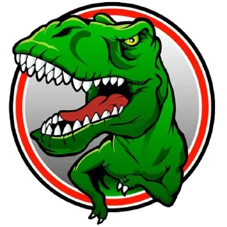 🦖 emoji Dinosaurs @PunjabiSticker Telegram sticker 1 of 45
