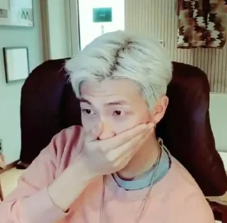🙊 emoji Namjoon Telegram sticker 14 of 24