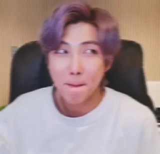 😏 emoji Namjoon Telegram sticker 19 of 24