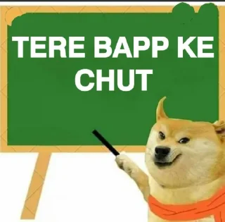 😡 emoji CHEEM KA CHODA Telegram sticker 9 of 40