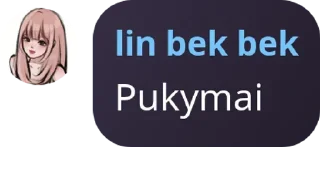 👎 emoji Lin bek bek Telegram sticker 7 of 15