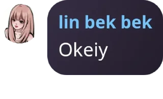 😎 emoji Lin bek bek Telegram sticker 14 of 15
