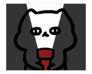 ⭐️ emoji 超閃貓 @moe_sticker_bot Telegram sticker 7 of 24