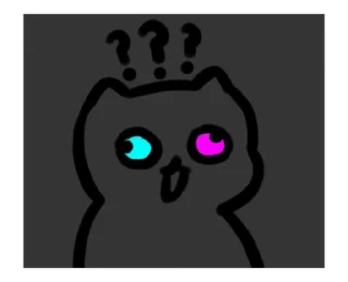⭐️ emoji 超閃貓 @moe_sticker_bot Telegram sticker 6 of 24