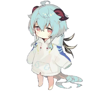 💠 emoji ★彡[ɪ ᴀᴍ ɢᴀɴʏᴜ]彡★. @Anime_Sticker_noob Telegram sticker 16 of 55