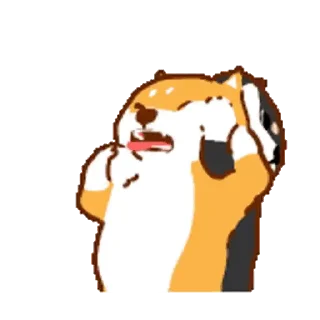 💬 emoji 阿柴們的狗哩狗氣日常_kal Telegram sticker 19 of 24