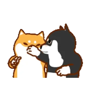 💬 emoji 阿柴們的狗哩狗氣日常_kal Telegram sticker 21 of 24