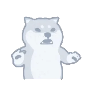💬 emoji 阿柴們的狗哩狗氣日常_kal Telegram sticker 14 of 24