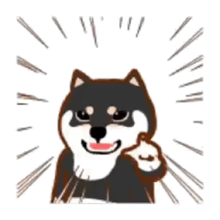 Sticker from 阿柴們的狗哩狗氣日常第二彈_kal