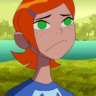 😕 emoji Ben 10 Omniverse @bestStickers69 — @stckrRobot Telegram sticker 7 of 120
