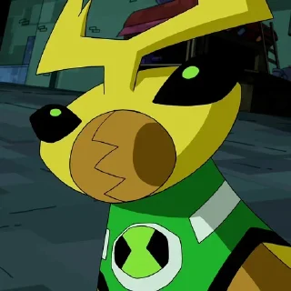 😐 emoji Ben 10 Omniverse @bestStickers69 — @stckrRobot Telegram sticker 11 of 120