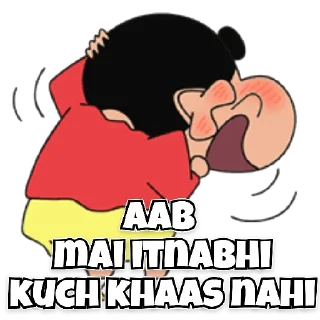 😀 emoji Shinchan Telegram sticker 13 of 15