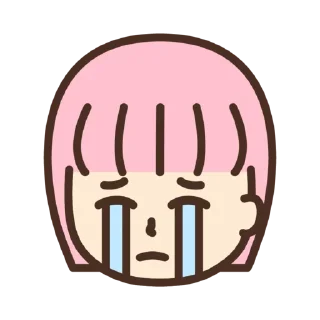 😭 emoji 粉紅台北 Telegram sticker 11 of 96
