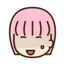 😓 emoji 粉紅台北 Telegram sticker 15 of 96