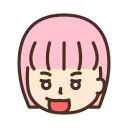 😀 emoji 粉紅台北 Telegram sticker 5 of 96