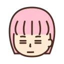 😑 emoji 粉紅台北 Telegram sticker 13 of 96