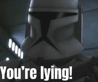 🤥 emoji Clone Troopers Telegram sticker 17 of 49