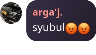 😡 emoji SANGE (SANGAT KANGEN)😘 pack by @QuotLyBot Telegram sticker 21 of 120