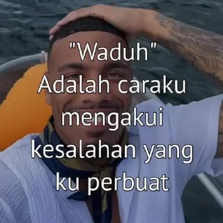 😄 emoji @stickermemeindonesia waduh berbagai rasa Telegram sticker 10 of 14