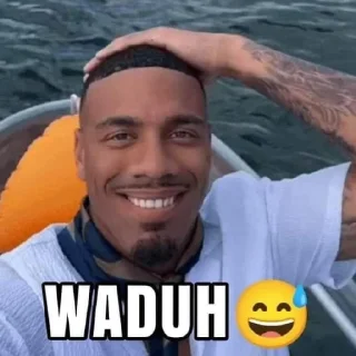 😄 emoji @stickermemeindonesia waduh berbagai rasa Telegram sticker 14 of 14