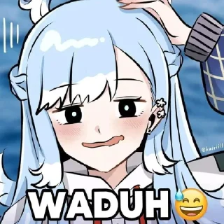 😄 emoji @stickermemeindonesia waduh berbagai rasa Telegram sticker 3 of 14