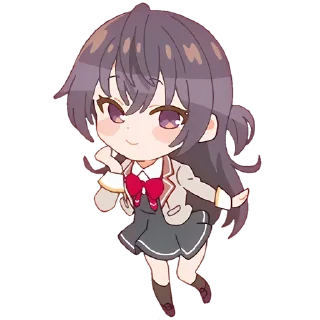 🍓 emoji @Anime_Sticker_noob Alya Sometimes Hides Her Feelings in Russian Telegram sticker 9 of 65